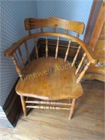 Vintage captain's chair