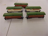 (5) Passenger Train Cars