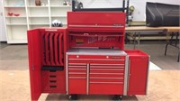 Toy snap on tools box