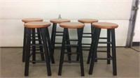 6 kitchen bar stools