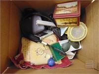 Group of Shoes, Horse Head Shoe Brush & More