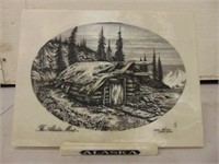 The Alaska Mint- 1979 Limited Edition Etched Print