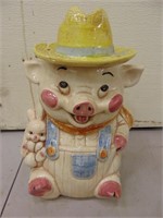 Vintage Pig Cookie Jar-