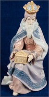 Retired Lladro Nativity Figure King Melchor 1423