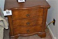 Matching Ashley night stand with 3 drawers, 26" x
