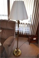 Brass like floor lamp with 4 lights, very bright,