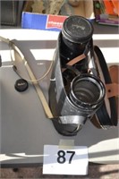 Binolux 7x50 binoculars in case
