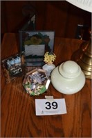 Motto table plaques - ginger jar - etc.