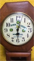 John Deere Moline IL Wall Clock