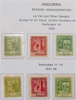 ANDORRA COLLECTION MINT/USED AVE-VF H/NH