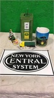 JD Gas Pump Bank, Mug, Pez, Cow & New York