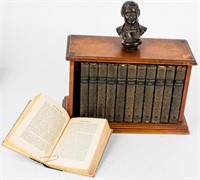 1887 Washington Irving 12-Volume Desk Set