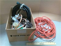 Various extension cords