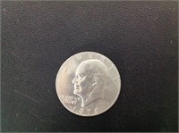 1978 SILVER DOLLAR EISENHOWER EAGLE REVERSE