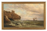 Robert Swain Gifford (1840-1905), "Sailing Ship"