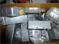 Lot of metal electric supplies