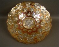 10” M’burg 6 Pointed Many Stars Flared Chop Plate