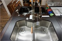 Kohler Kitchen Sink and Faucet - Kohler Octave 18
