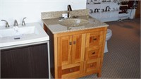 Kohler Bathroom Vanity with Sink and Faucet-