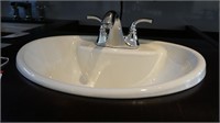 Kohler Bathroom Sink with Faucet - Tides drop-in