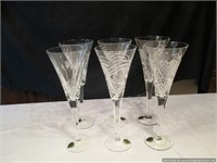 Waterford Celebration Crystal Flutes-Marked