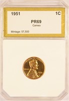Superb Certified Proof 1951 Lincoln Cent.