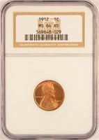 Another Excellent Certified 1912 Lincoln Cent.