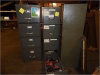 3 Large Filing Cabinets