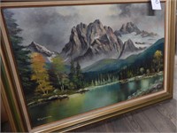 Mountain Painting by Grodner
