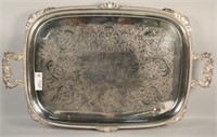 SILVERPLATED SERVING TRAY