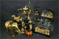 11-PIECE MIXED LOT ASIAN DECORATIVE PIECES