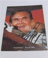 George Wallace Autographed Photo