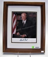 Autographed Gerald Ford Photograph