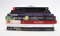 Group of Gustav Klimt Art Books