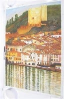Giclee, After Gustav Klimt, "Malcesine, Lake Garda