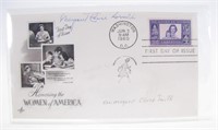 Margaret Chase Smith, Autographed 1st Day Cover