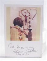 Autographed Photo, Desmond Tutu