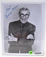 George Burns Autographed Photo