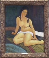 Giclee, After Modigliani, "Seated Nude"