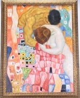 Giclee, After Gustav Klimt, "Death and Life"