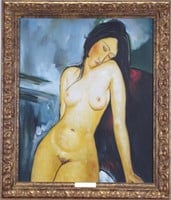 Giclee, After Modigliani, "Female Nude"