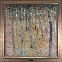 Giclee, After Gustav Klimt, "Beech Forest"