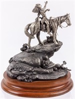 Barnum Pewter Sculpture “Appeal to the Great Spiri