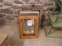 Lot of Reclaimed wood picture frames