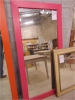 Pink Wall Mirror 72" high x 36" wide