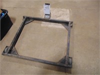 Rolling table saw base