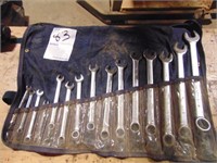 Wright USA Combination Wrench set 5/16"-1 1/4"