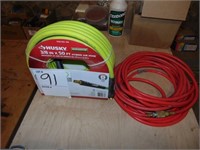(2) air hoses – one brand-new