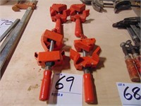 (4) angle clamps -(2) are Bessie