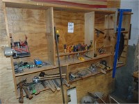 Wall cabinet including all tools